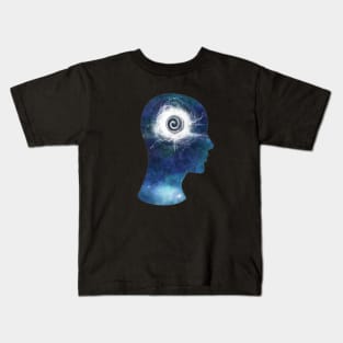 Spiritual Mind Cosmos Enlightenment Kids T-Shirt